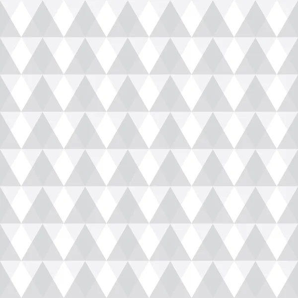 Vector light grey geometric triangles seamless repeat pattern background. Perfect for modern fabric, wallpaper, wrapping, stationery, home decor projects. — Stock Vector