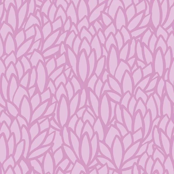 Różowy soczysty liść tekstury bezszwowy wzór wydruku Wektor Stockowy