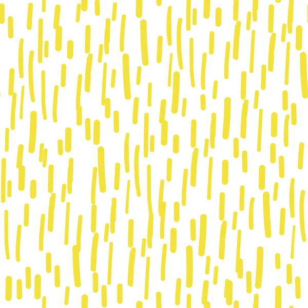 Patrón sin costura de textura de trazos dorados abstractos — Vector de stock
