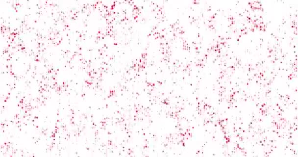Abstrakta Digitala Dispergera Partiklar Motion Grafik Bakgrund — Stockvideo