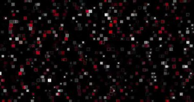 Soyut dijital dağılım parçacıkları. Hareket grafikleri arka planı.