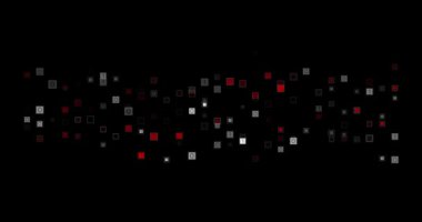 Soyut dijital dağılım parçacıkları. Hareket grafikleri arka planı.