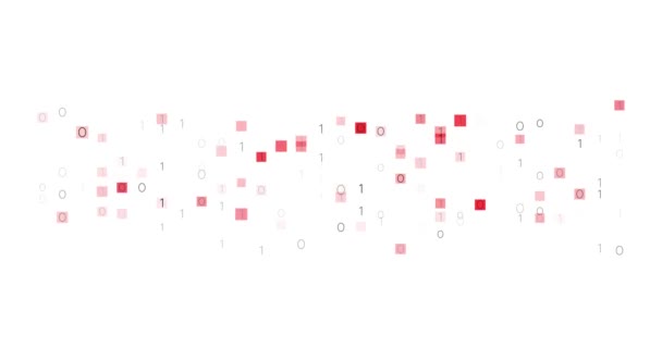 Abstrakte Digitale Dispergierpartikel Hintergrund Der Bewegungsgrafik — Stockvideo