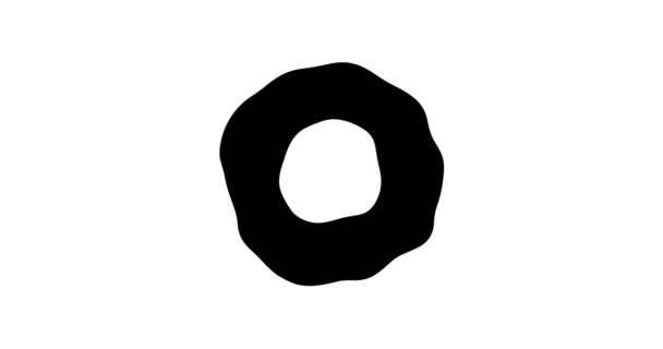 Élément de transition mat. Élément graphique de mouvement 4K .