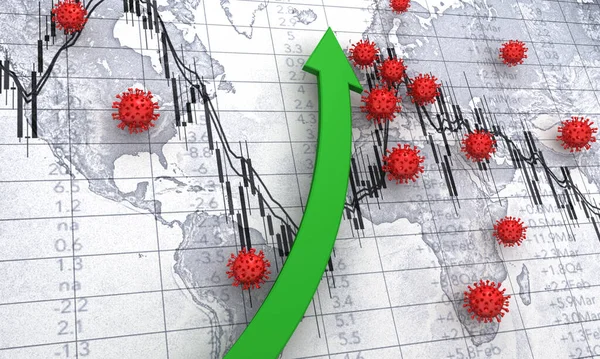 Representación Del Concepto Propagación Del Virus — Foto de Stock