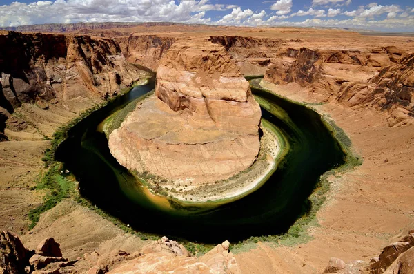 Horseshoe Bend Στη Σελίδα — Φωτογραφία Αρχείου