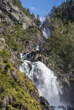 Ltefossen, Odda, Norveç 'e yakın çekim