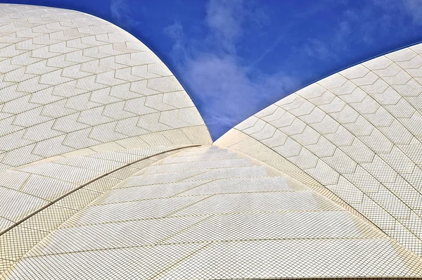 Primer Plano Del Tejado Ópera Sydney — Foto de Stock