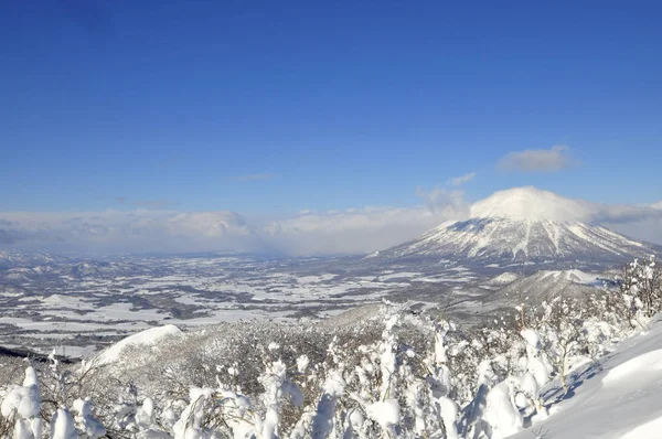 Skifahren Hokkaido Japan — Stockfoto