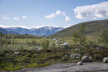 Trolltunga yürüyüşünden sahneler.