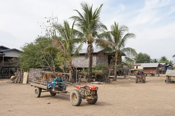 Pueblo, Laos, Asia — Foto de Stock