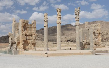 Şiraz, Iran, Asya yakın Persepolis