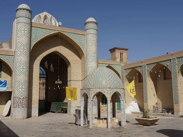 Ismael mešita, Yazd, Írán, Asie — Stock fotografie