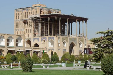 Ali Qapu Sarayı, Isfahan, Iran, Asya