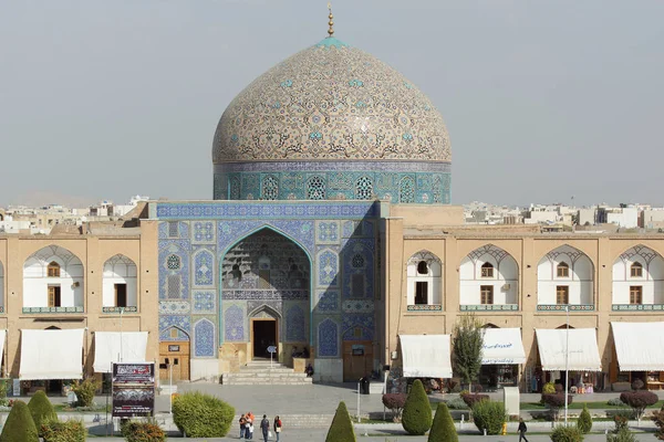 Lotfullah 清真寺，伊斯法罕，伊朗，亚洲 — 图库照片