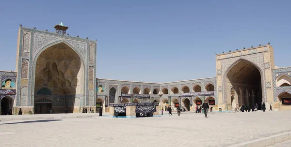 Jame moschee, isfahan, iran, asien — Stockfoto