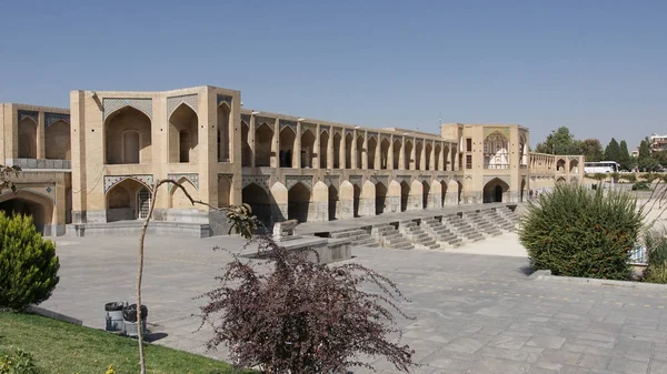 Puente de Khaju, Isfahán, Irán, Asia — Foto de Stock