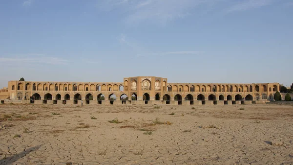 Ponte Khaju, Isfahan, Irão, Ásia — Fotografia de Stock