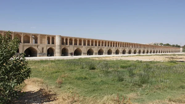 Si-o-se Bridge, Isfahan, Irão, Ásia — Fotografia de Stock