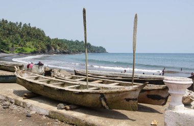 Ribeira Afonso Köyü, Sao Tome, Afrika