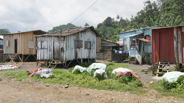 Village Ribeira Afonso São Tomé Príncipe África — Fotografia de Stock