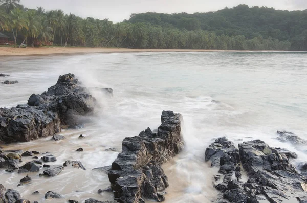 Praia Coco, Sao Tome and Principe, Africa — Stock Photo, Image