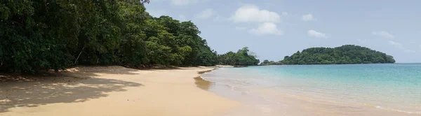 Praia Coco Ilha Príncipe São Tomé Príncipe África — Fotografia de Stock
