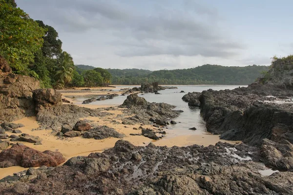 Praia Coco, Sao Tome and Principe, Africa — Stock Photo, Image