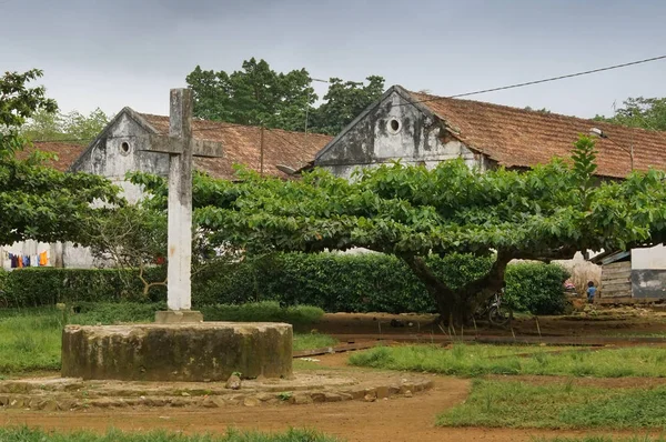 Antiga plantação, São Tomé e Príncipe, África — Fotografia de Stock