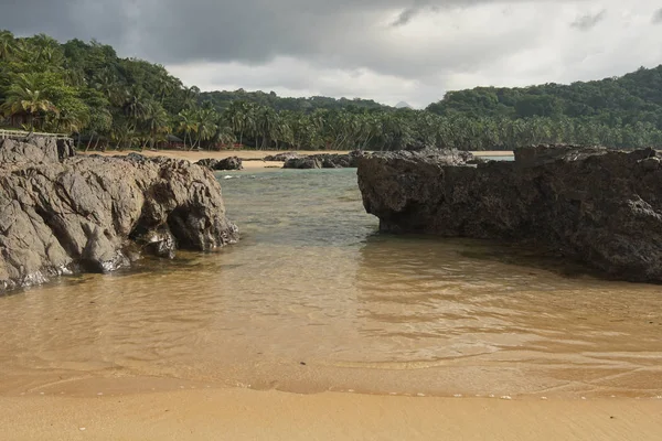 Praia Coco, Sao Tome and Principe, Africa — Stock Photo, Image