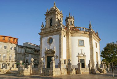 Church of Bom Jesus da Cruz, Barcelos, Portugal clipart