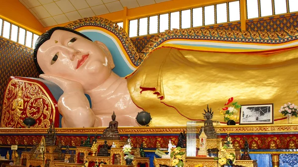 Tajski Buddyjski świątyni, Penang, Malezja — Zdjęcie stockowe