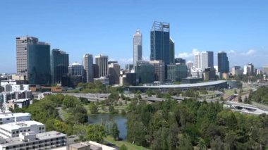 Cityscape Perth, Batı Avustralya 