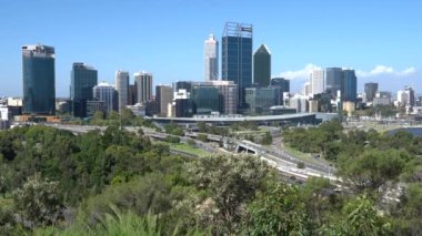 Cityscape Perth, Batı Avustralya 