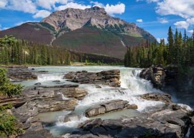 Athabasca Falls, Jasper National Park, Alberta, Kanada