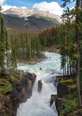Sunwapta Falls, Jasper National Park, Alberta, Kanada