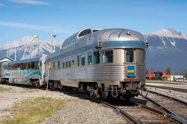 Via Rail Canada, Jasper, Canada Foto Stock Royalty Free