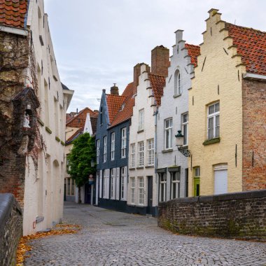 Belçika 'nın tarihi Bruges kenti