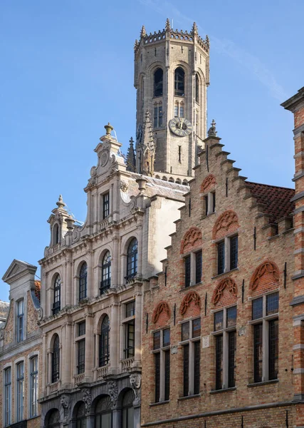 Belçika 'nın tarihi Bruges kenti — Stok fotoğraf
