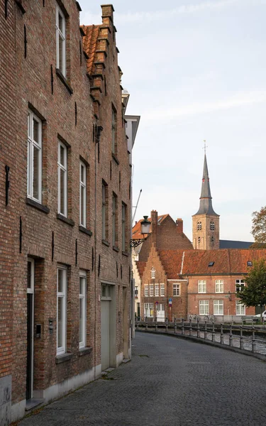 Historické město Bruggy, Belgie — Stock fotografie
