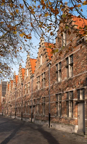 Historic Buildings Bruges Belgium — Stok fotoğraf