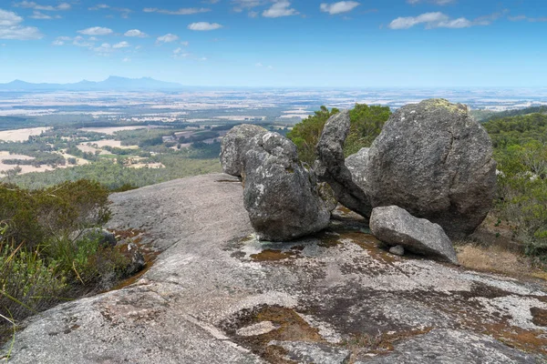 Панорамний Вид Ландшафт Porongurup Національний Парк Недалеко Від Олбані Західна — стокове фото