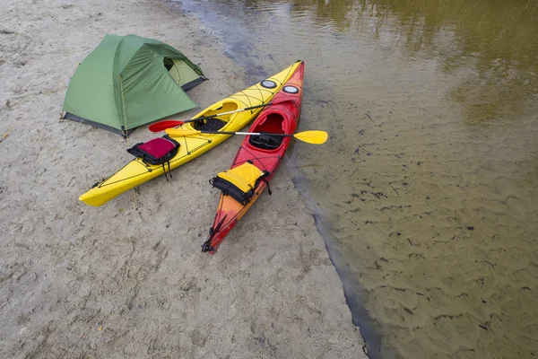 Kayak en el río. —  Fotos de Stock