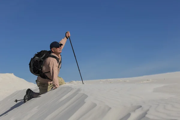 Viaggia nel deserto . — Foto Stock