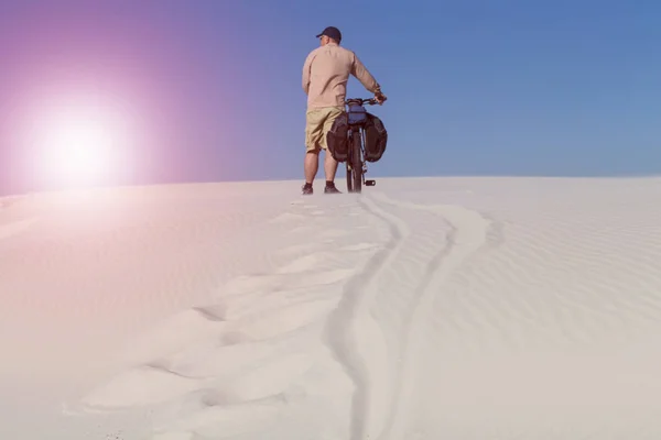 Viaje pelo deserto . — Fotografia de Stock