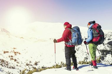 Kış zammı Mont Blanc çevresinde.