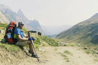 Kampanya çevresinde Mont Blanc.Campaign Mont Blanc çevresinde.