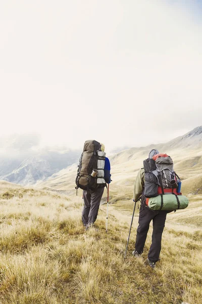 The Tour du Mont Blanc is a unique trek of approximately 200km a — Stock Photo, Image