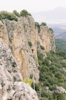 Gökyüzünde aşmak. Antalya'da Türk Highline karnaval.