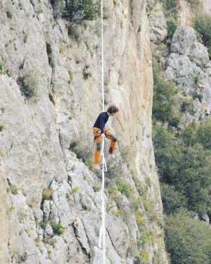 Gökyüzünde aşmak. Antalya'da Türk Highline karnaval.